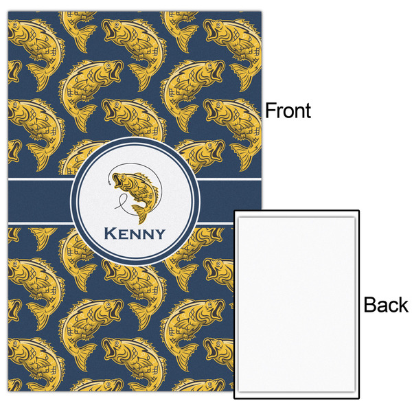 Fish 20x30 - Matte Poster - Front & Back