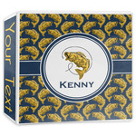 Fish 3-Ring Binder - 3 inch (Personalized)