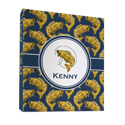 Fish 3 Ring Binder - Full Wrap - 1" (Personalized)