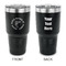 Fish 30 oz Stainless Steel Ringneck Tumblers - Black - Double Sided - APPROVAL