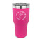 Fish 30 oz Stainless Steel Ringneck Tumblers - Pink - FRONT