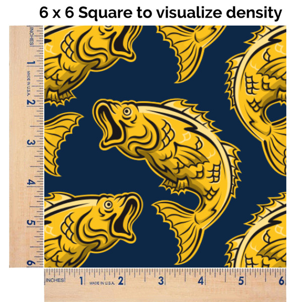 Fish 6x6 Swatch of Fabric