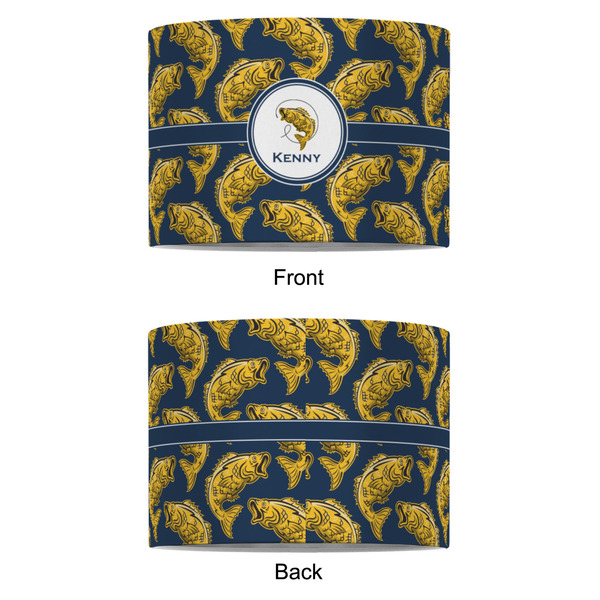 Fish 8" Drum Lampshade - APPROVAL (Fabric)