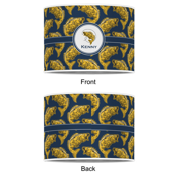 Fish 8" Drum Lampshade - APPROVAL (Poly Film)