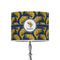 Fish 8" Drum Lampshade - ON STAND (Poly Film)