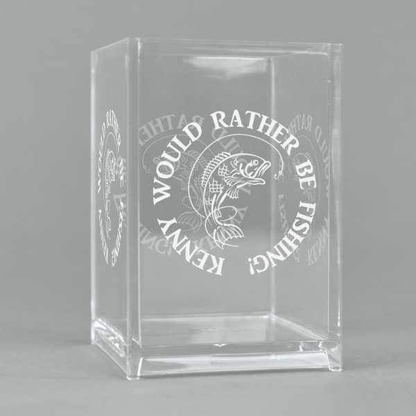 Custom Fish Acrylic Pen Holder (Personalized)