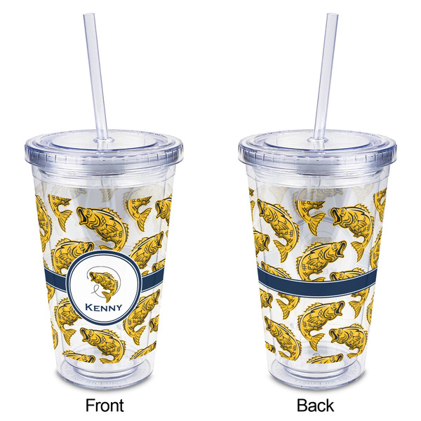 Fish Acrylic Tumbler - Full Print - Approval
