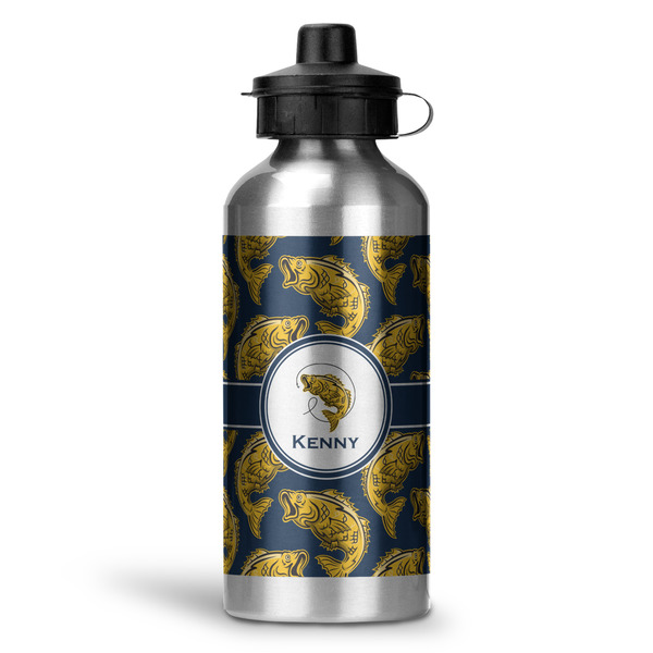 Custom Fish Water Bottles - 20 oz - Aluminum (Personalized)