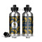 Fish Aluminum Water Bottle - Front and Back