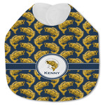 Fish Jersey Knit Baby Bib w/ Name or Text