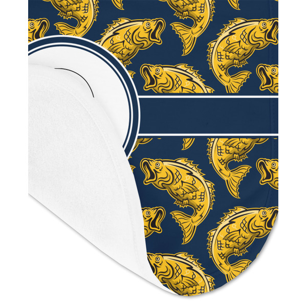 Fish Baby Bib - AFT detail