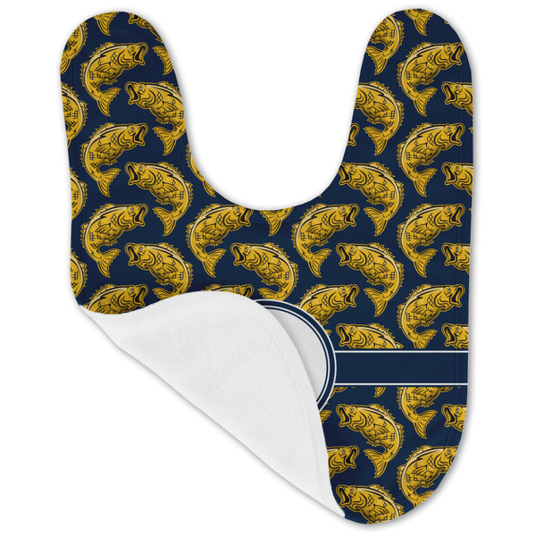 Fish Baby Bib - AFT folded