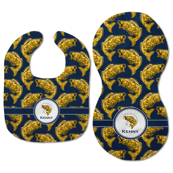 Fish Baby Bib & Burp Set - Approval (new bib & burp)