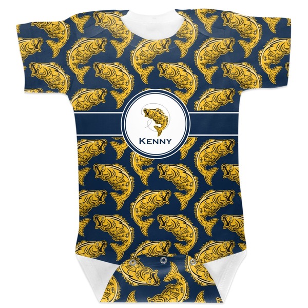 Custom Fish Baby Bodysuit (Personalized)