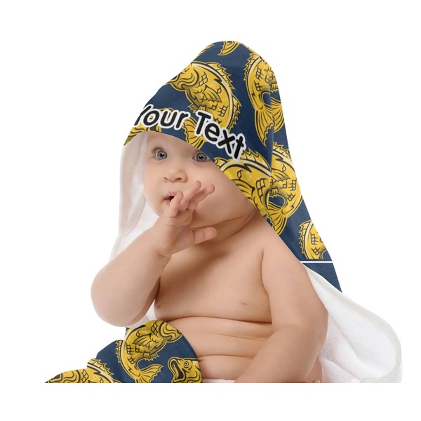 Fish Baby Hooded Towel on Child