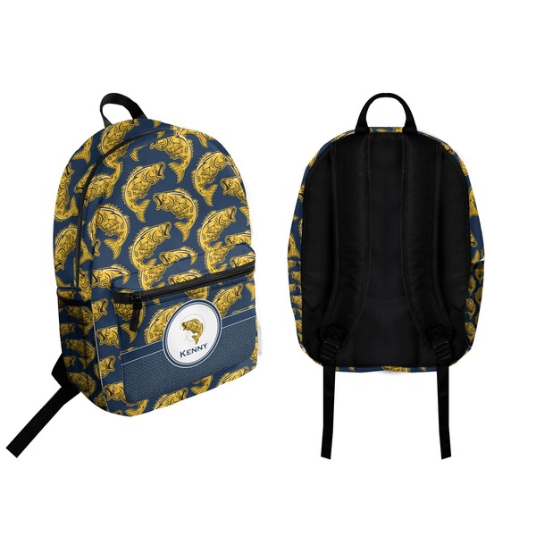 Fish Backpack front and back - Apvl