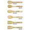 Fish Bamboo Cooking Utensils Set - Double Sided - APPROVAL