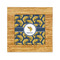Fish Bamboo Trivet with 6" Tile - FRONT