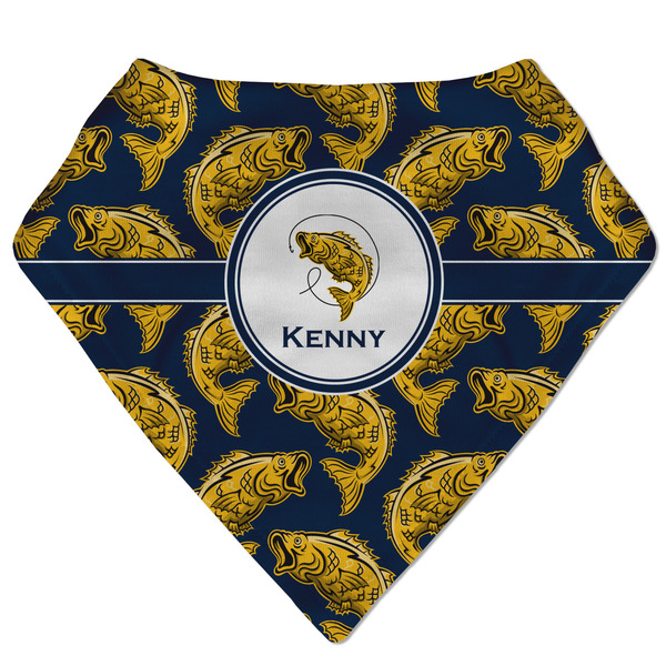 Custom Fish Bandana Bib (Personalized)