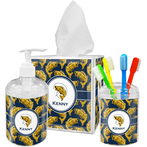 Fish Bathroom Accessories Set (Personalized)