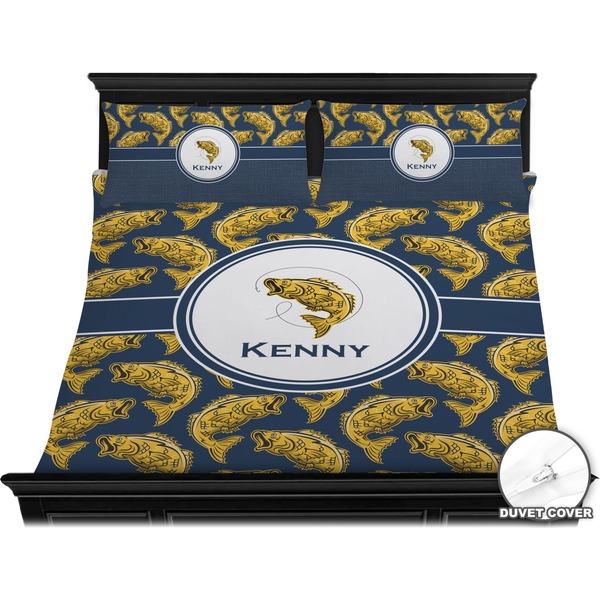 Fish Bedding Set (King) - Duvet
