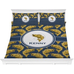 Fish Comforter Set - King (Personalized)