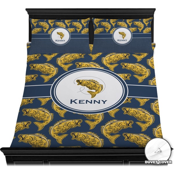 Fish Bedding Set (Queen) - Duvet