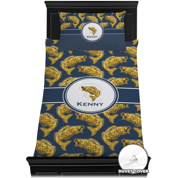 Fish Bedding Set (Twin) - Duvet