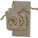 Fish Burlap Gift Bag (Personalized)
