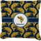 Fish Faux-Linen Throw Pillow 20" (Personalized)