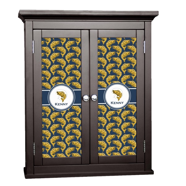 Custom Fish Cabinet Decal - Large (Personalized)