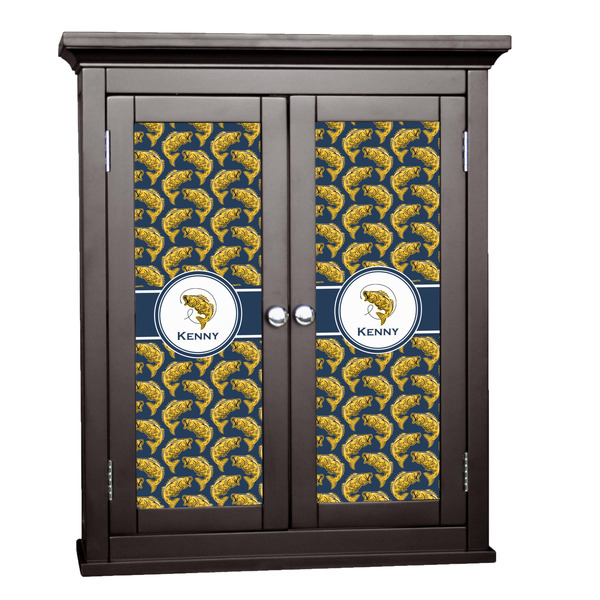 Custom Fish Cabinet Decal - Medium (Personalized)