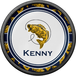 Fish Cabinet Knob (Black) (Personalized)