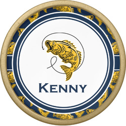 Fish Cabinet Knob - Gold (Personalized)