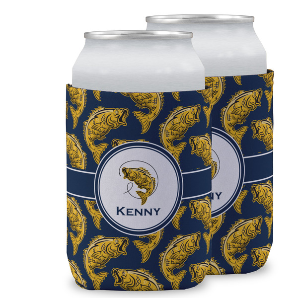 Custom Fish Can Cooler (12 oz) w/ Name or Text