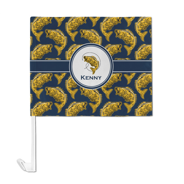 Fish Car Flag - Large - FRONT