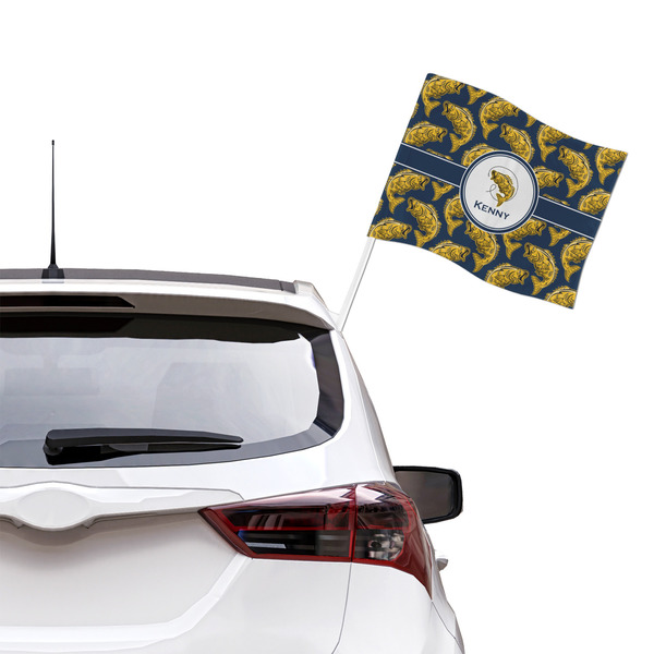 Fish Car Flag - Large - LIFESTYLE