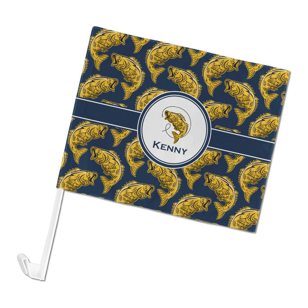 Custom Fish Car Flag - Large (Personalized)