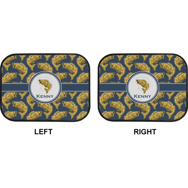 Fish Car Floor Mats (Back Seat) (Approval)