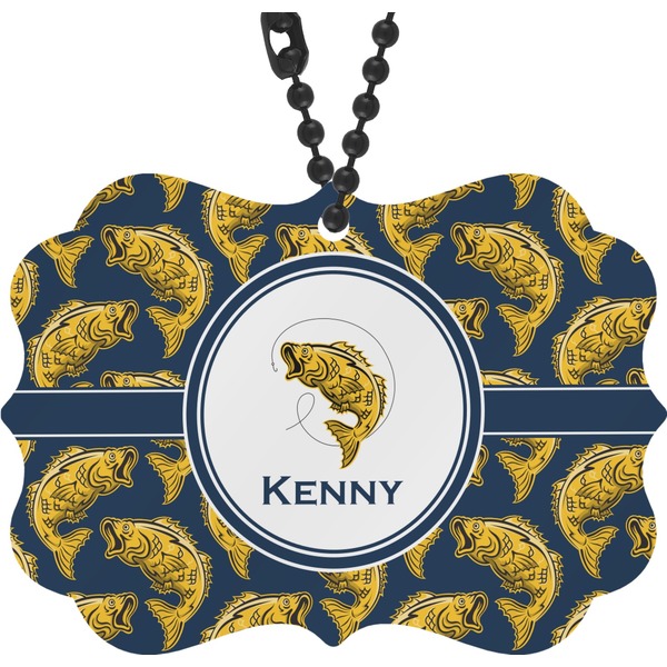 Custom Fish Rear View Mirror Decor (Personalized)