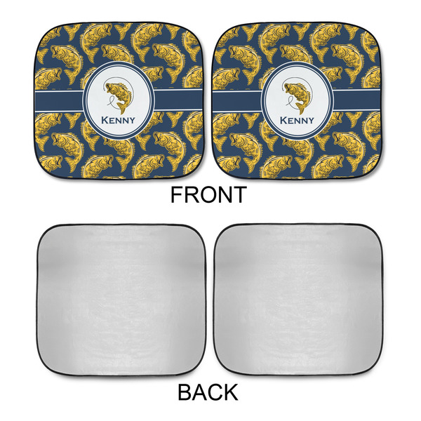 Fish Car Sun Shades - APPROVAL