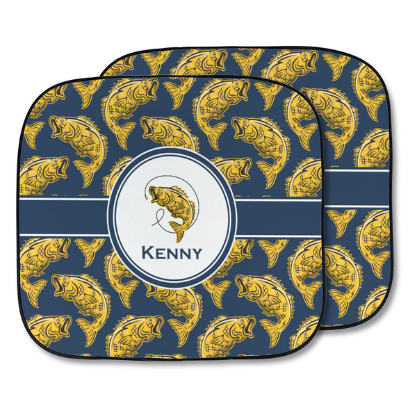 Custom Fish Car Sun Shade - Two Piece (Personalized)