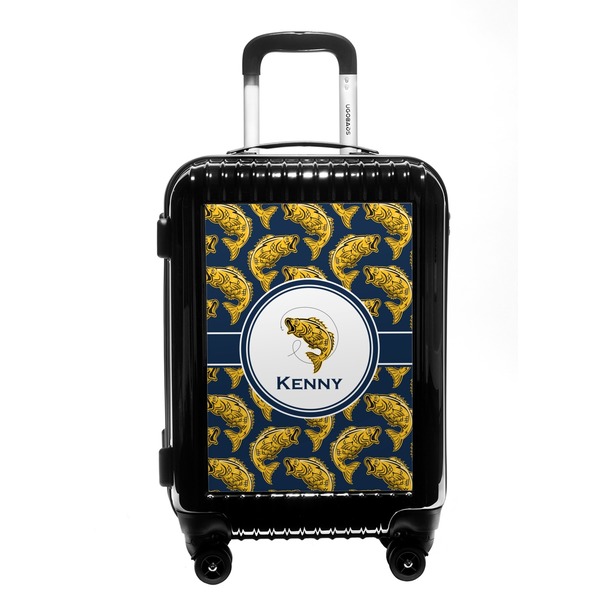 Custom Fish Carry On Hard Shell Suitcase (Personalized)