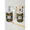 Fish Ceramic Bathroom Accessories - LIFESTYLE (toothbrush holder & soap dispenser)