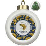 Fish Ceramic Ball Ornament - Christmas Tree (Personalized)