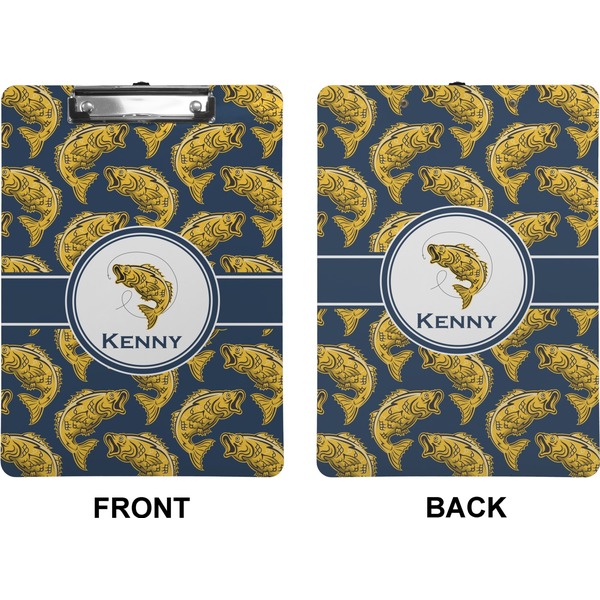 Fish Clipboard (Letter) (Front + Back)