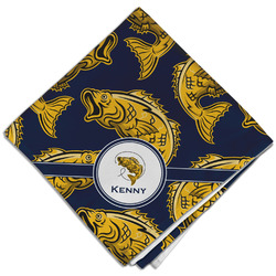 Fish Cloth Dinner Napkin - Single w/ Name or Text