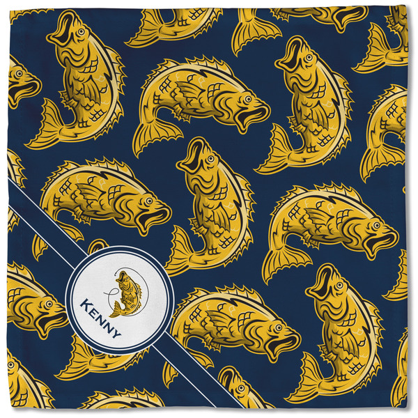 Fish Cloth Napkins - Personalized Lunch (Single Full Open)