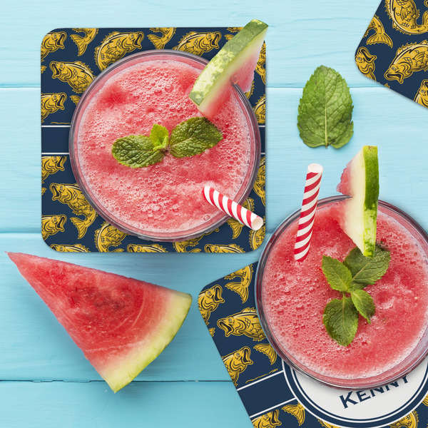 Fish Coaster Set - LIFESTYLE