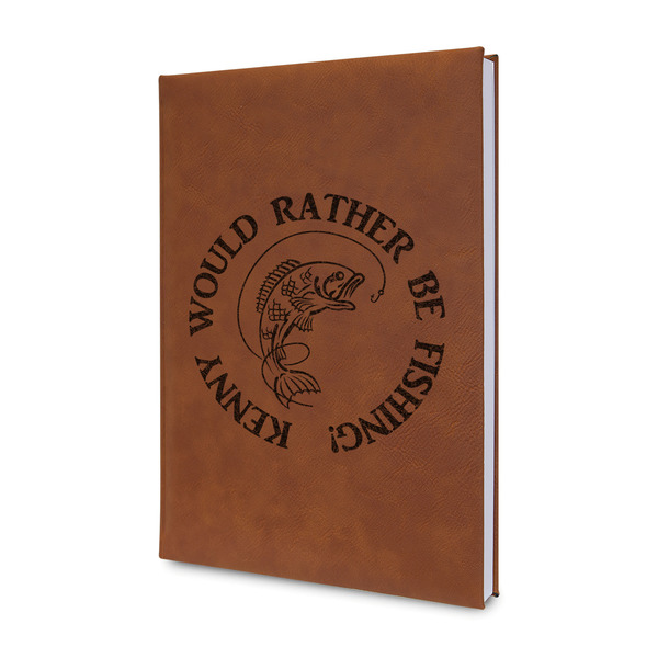 Custom Fish Leatherette Journal - Double Sided (Personalized)